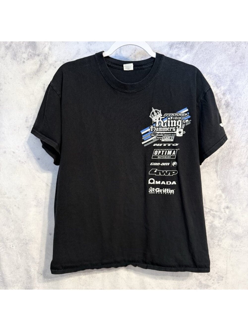 King of the Hammers 2019 Off Roading Racing T Shirt Mens Large L Black